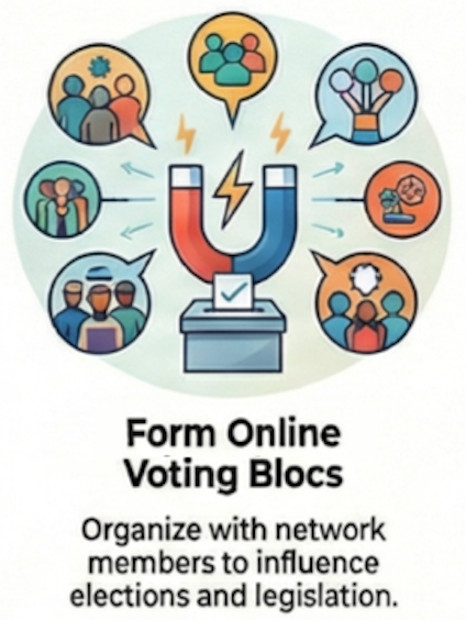4. Form Online Voting Blocs