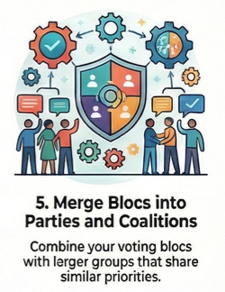 5. Merge Blocs into Parties and Coalitions