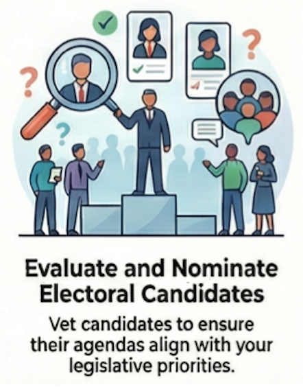 6. Evaluate and Nominate Electoral Candidates